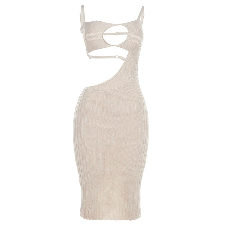 Cutout Slim Sheath Dress