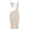 Cutout Slim Sheath Dress