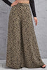 Leopard Print High-Rise Culottes